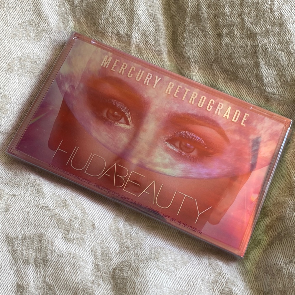 Brand New Huda Beauty Mercury Retrograde Eyeshadow Palette